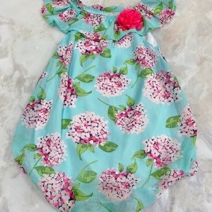 Floral Baby Girl Romper (24M)
